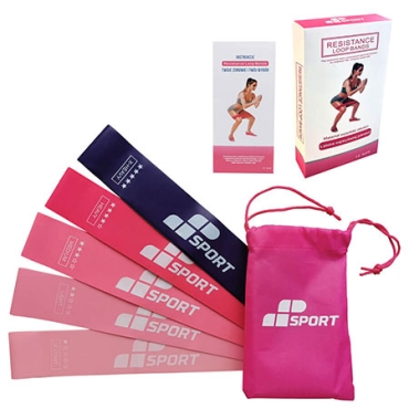 Exercise Mini Loop Bands Set of 5