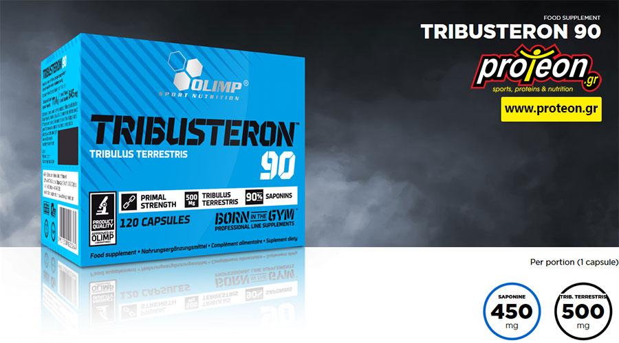 Olimp Sport Nutrition Αύξηση Τεστοστερόνης & Tribulus TRIBUSTERON 90, 120 caps 