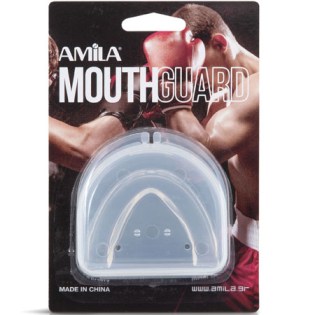 Amila-Mouth-Guard-Προστατευτικό-Μασελάκι-Διάφανο-SR-με-Θήκη