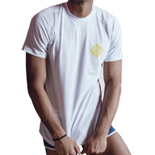 Gold-Touch-T-Shirt-White