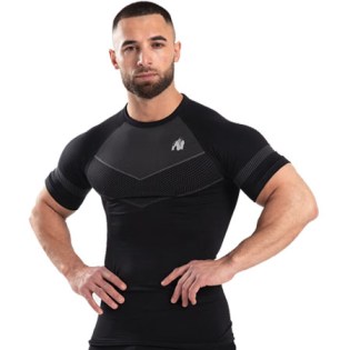 Gorilla-Norton-Seamless-T-Shirt-Black