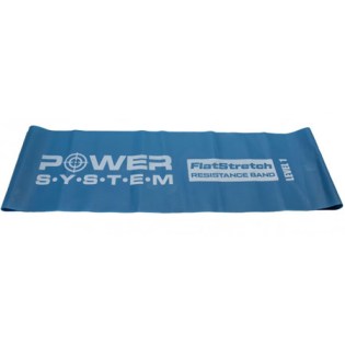 Power-System-Flat-Stretch-Band-Level-1-Easy-Difficulty-Blue