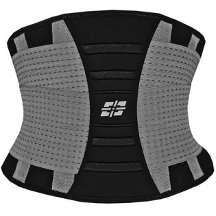 Power-System-Womens-Lumbar-Brace-Waist-Shaper-Grey