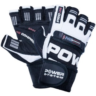 Power-System-Wrist-Wrap-Weightlifting-Gloves-No-Compromise-White-Black9