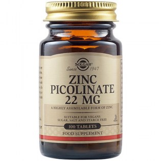 Solgar-Zinc-Picolinate-22mg-100